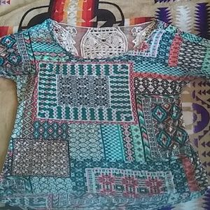Cute tribal, colorful shirt 😉